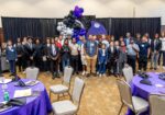 young african american males gathered for a photo for the Bloom Project Birthday Bash