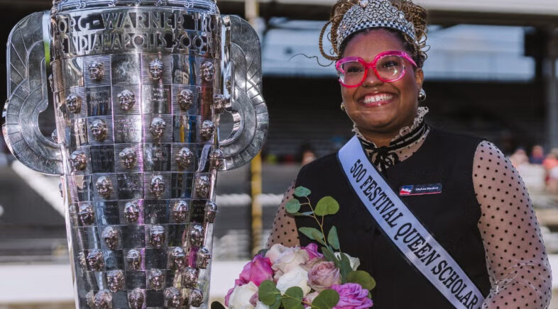 Beautiful Black Scholar crowned as the 2025 500 Festival Queen