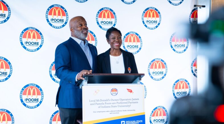 Owner and Operators of Local McDonald’s Franchises Partners with Indiana State University
