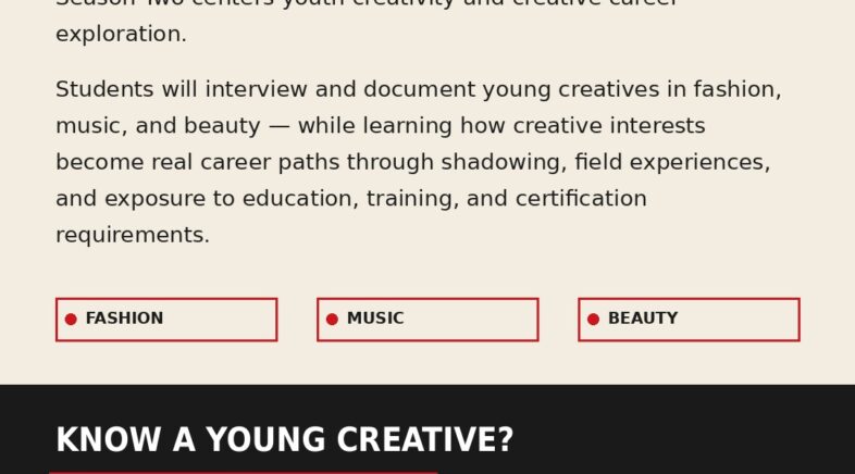 Know a Young Creative? We’re Looking for You!